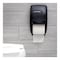 San Jamar Duett Standard Bath Tissue Dispenser, Oceans, 7 1/2 x 7 x 12 3/4, Black Pearl R3590TBK - alternate 2